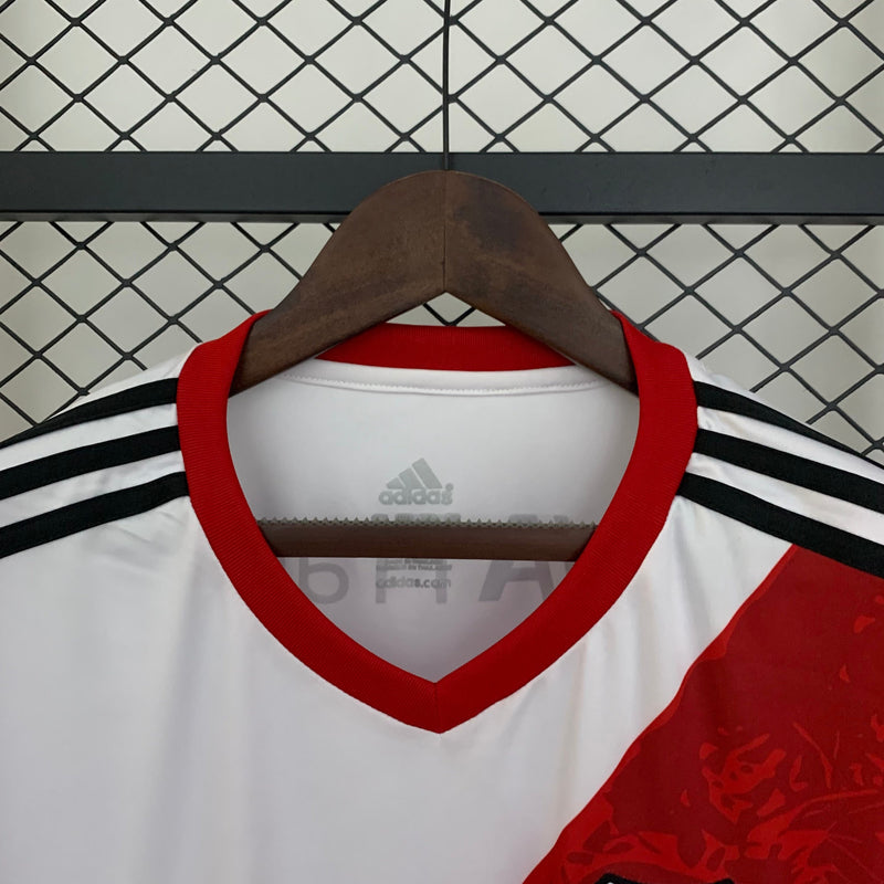 Camiseta Retro River Plate Home 13/14 - manga larga