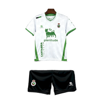 Camisa e Pantalones Cortos para Niño Racing Santander Home 25/26