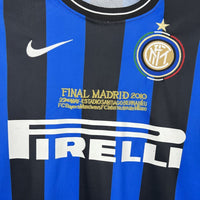 Camiseta Retro Inter manga larga Home 09/10