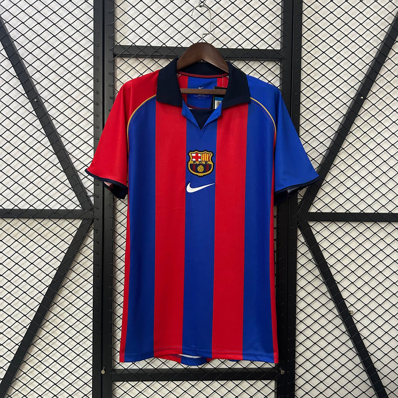 Camiseta FC Barcelona Retro Home 01/02