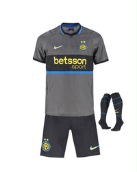 Camiseta y Pantalon Corto para Niño Inter Third 26/27 - Con Medias