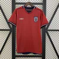 Camiseta Retro Inglaterra Away 2002