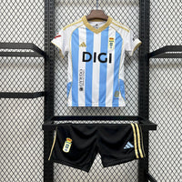 Camisetas y Pantalones Cortos Niños Real Oviedo Third 25/26