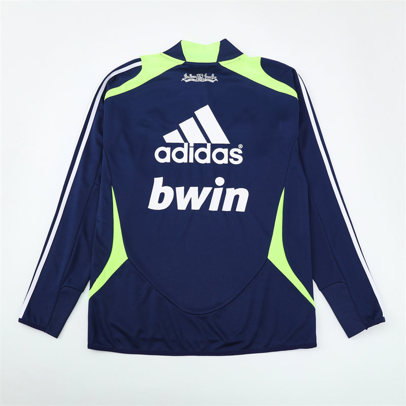 Camiseta de entrenamiento retro de manga larga del Real Madrid 12/13
