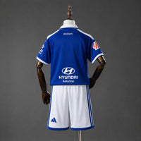 Camisetas y Pantalones Cortos Niños Real Oviedo Home 26/27