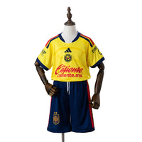 Camiseta e Pantalones Cortos para Niños Club América Home 26/27