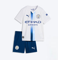 Camisa e Pantalones Cortos para Niños Manchester City Third 26/27