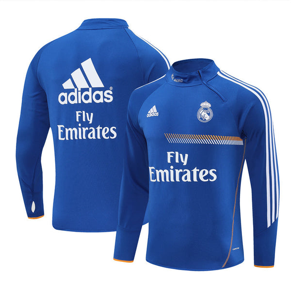Camiseta de entrenamiento retro de manga larga del Real Madrid 13/14