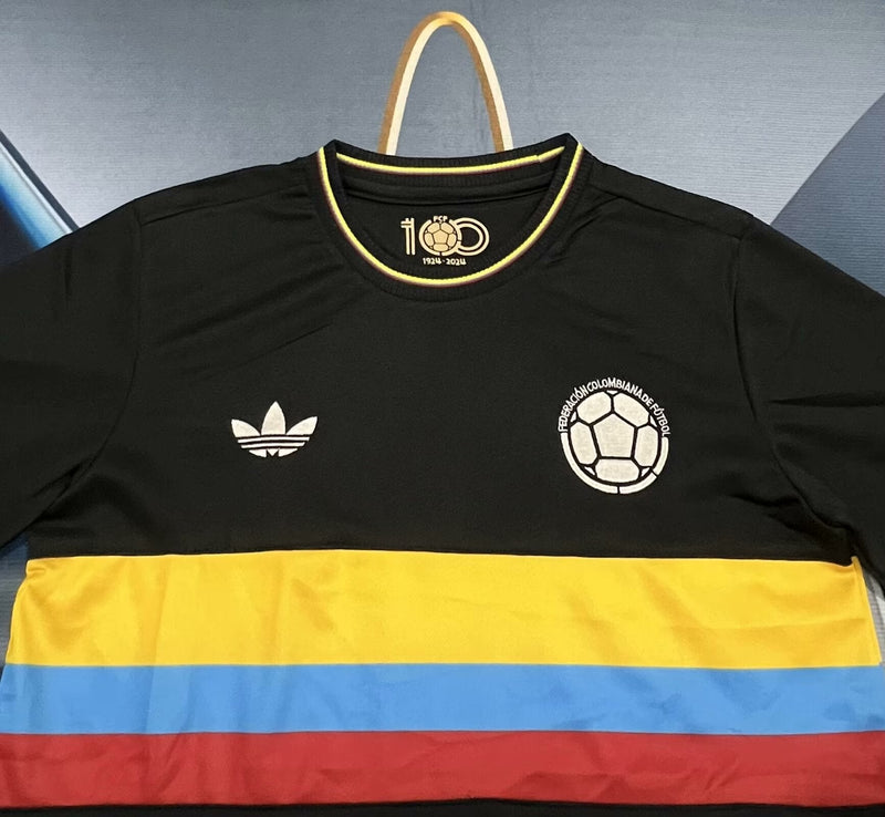 Camiseta selección Colombia Edición especial 100 años Black