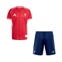Camiseta y Pantalones Cortos para niños Liverpool US 25/26