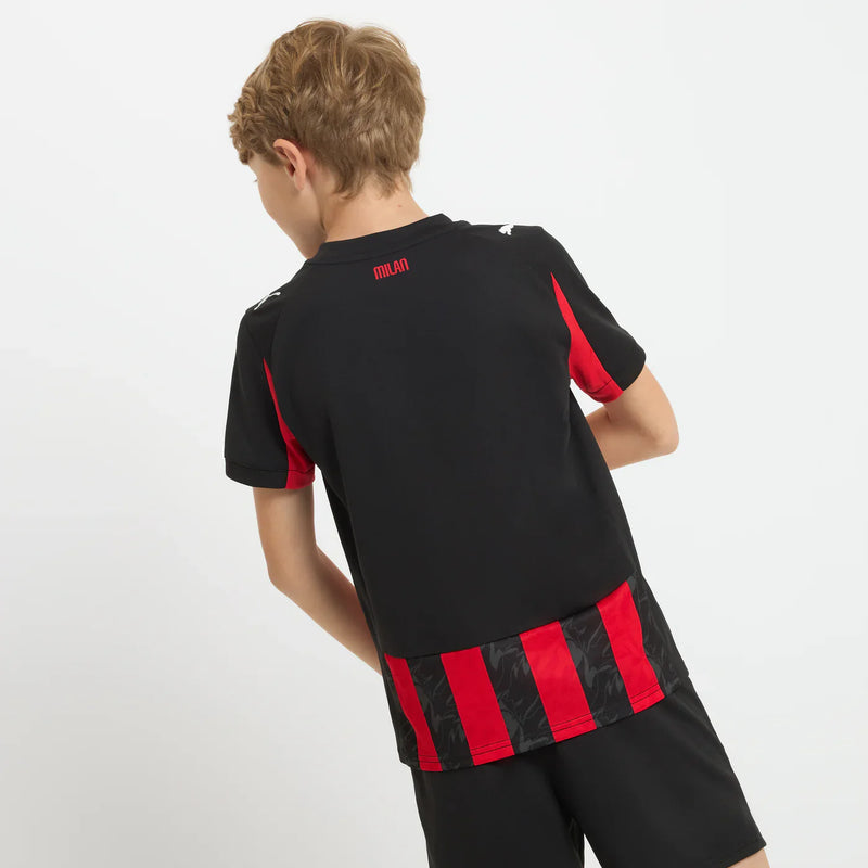 Camiseta y Pantalon Corto para Niño AC MILAN Home 25/26
