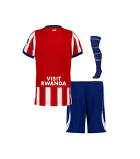 Camiseta y Pantalones Cortos para Niños Atletico de Madrid Home 26/27 - Con Medias
