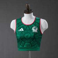 Camiseta Corta Selección México Home 26/27 Mujer