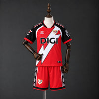 Camiseta y Pantalones Cortos para Niños Rayo Vallecano Away 26/27