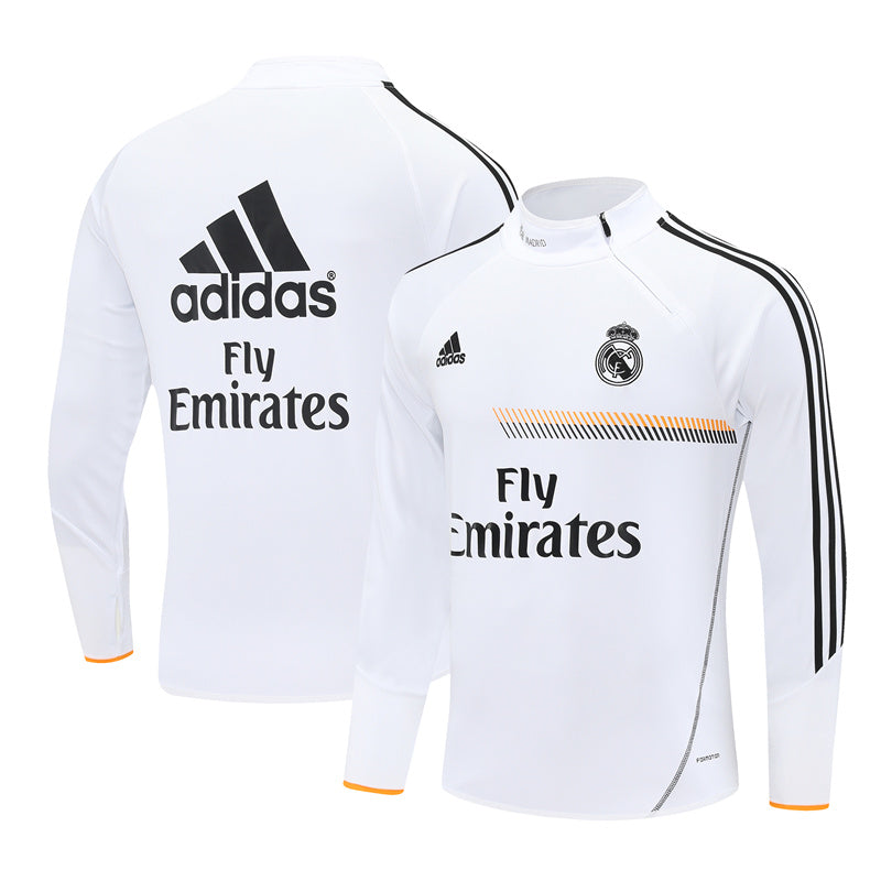 Camiseta de entrenamiento retro de manga larga del Real Madrid 13/14