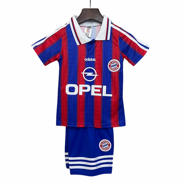 Camiseta y Pantalones Cortos para Niños Retro Bayern de Múnich 95/97