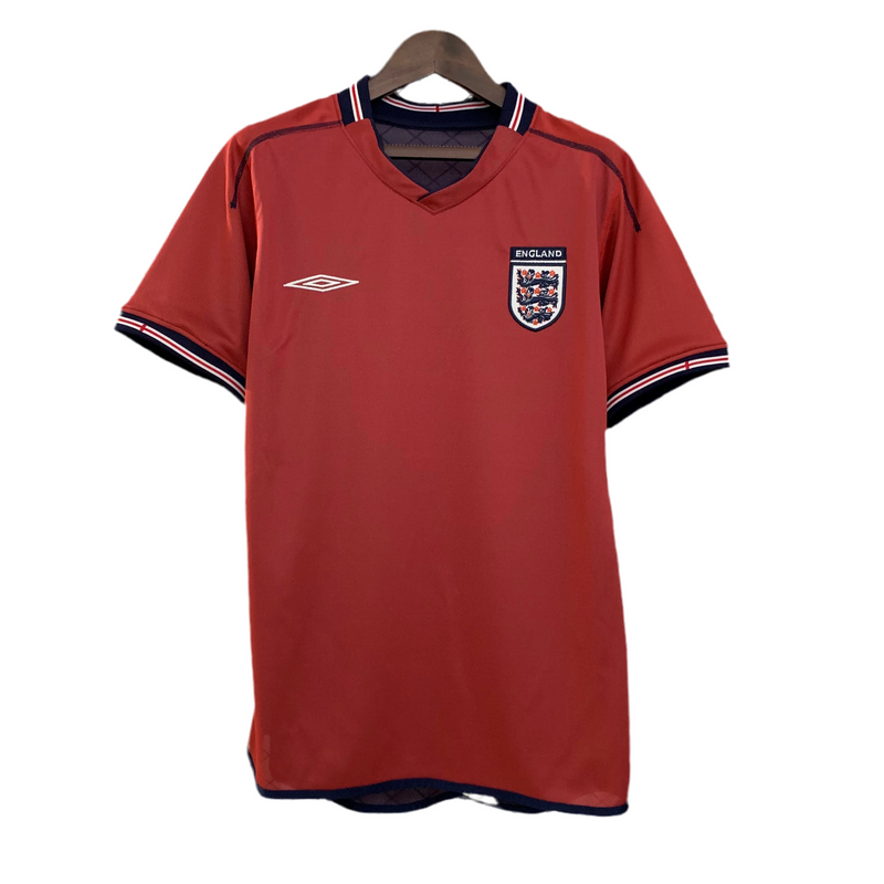 Camiseta Retro Inglaterra Away 2002