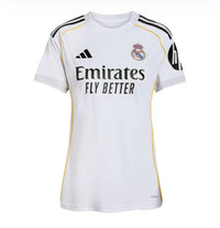 Camiseta Real Madrid Home 25/26 Mujer