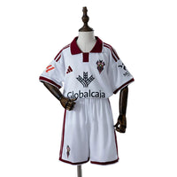 Camisetas y Pantalones Cortos Niños Albacete Home 26/27