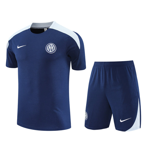 Camiseta y Pantalon Corto para Niño Inter 25/26
