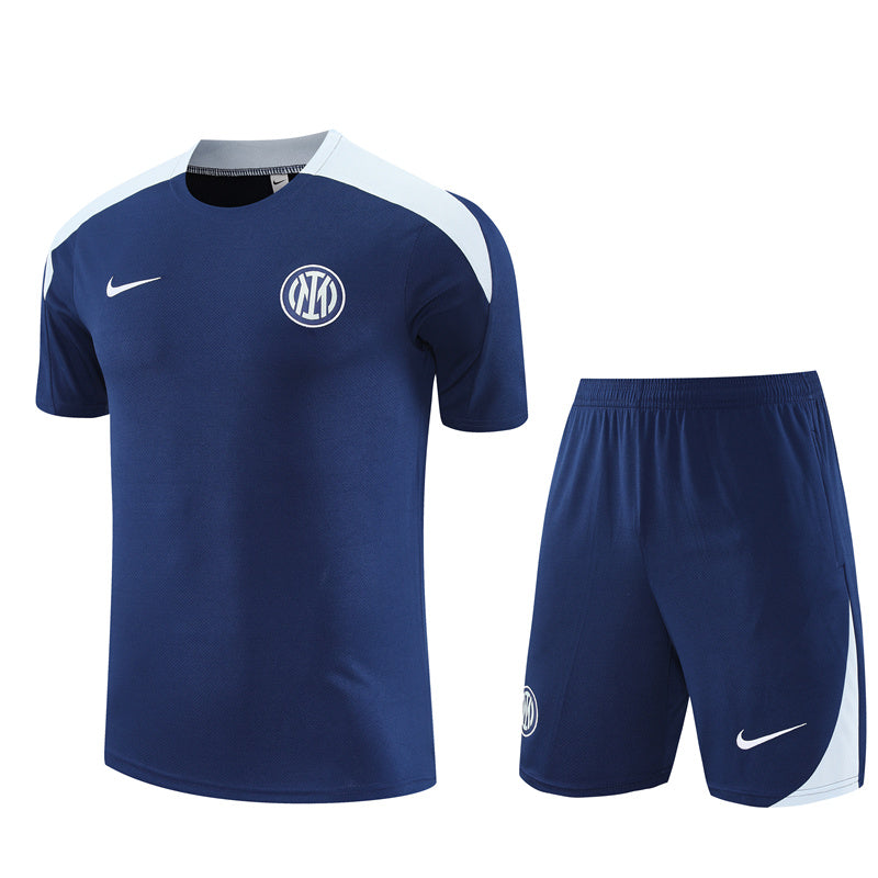 Camiseta y Pantalon Corto para Niño Inter 25/26