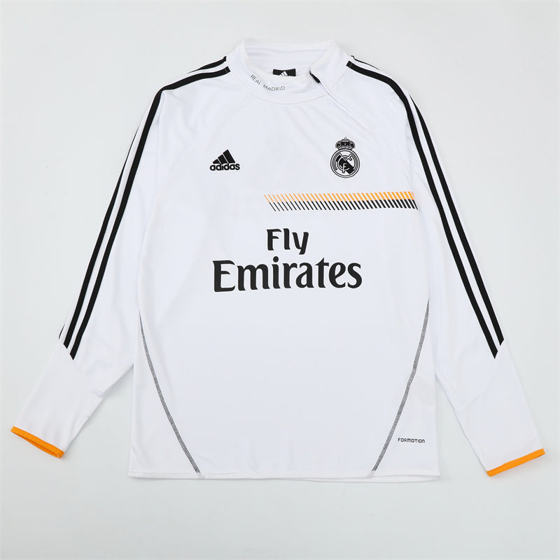 Camiseta de entrenamiento retro de manga larga del Real Madrid 13/14