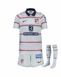 Camiseta y Pantalones Cortos para Niños Atletico de Madrid Third 26/27 - Con Medias