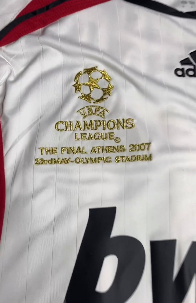 Camiseta Retro AC Milan 06/07 Manga Larga