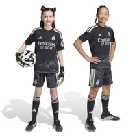 Camiseta y Pantalones Cortos Niños Real Madrid Portero 26/27