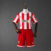 Camisetas y Pantalones Cortos Niños UD Almería Home 25/26