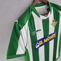 Camiseta Real Betis Retro Home  01/02