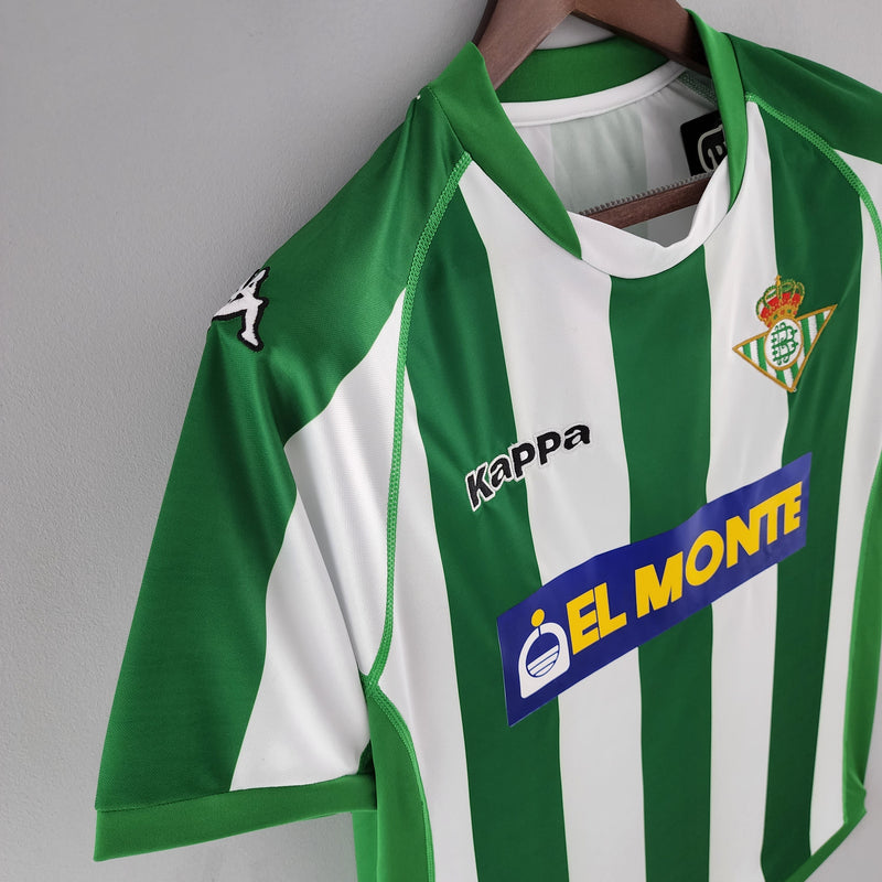 Camiseta Real Betis Retro Home  01/02