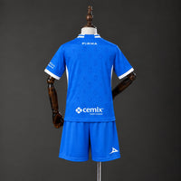 Camisa e Pantalones Cortos para Niño Cruz Azul Home 26/27