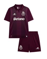 Camiseta y Pantanoles Cortos Niño FC Porto Away 26/27