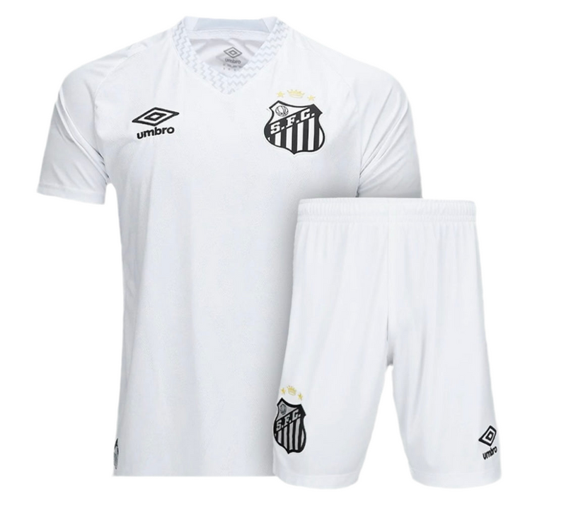 Camiseta y Pantalon Corto Niño Santos Home 25/26