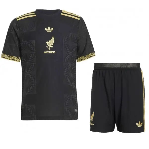 Camisa e Pantalones Cortos para Niño México de Oro