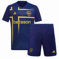 Camiseta y Pantalón Corto Niño Boca Juniors Third 24/25