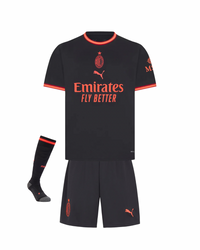Camiseta y Pantalon Corto para Niño AC MILAN Third 26/27 - Con Medias