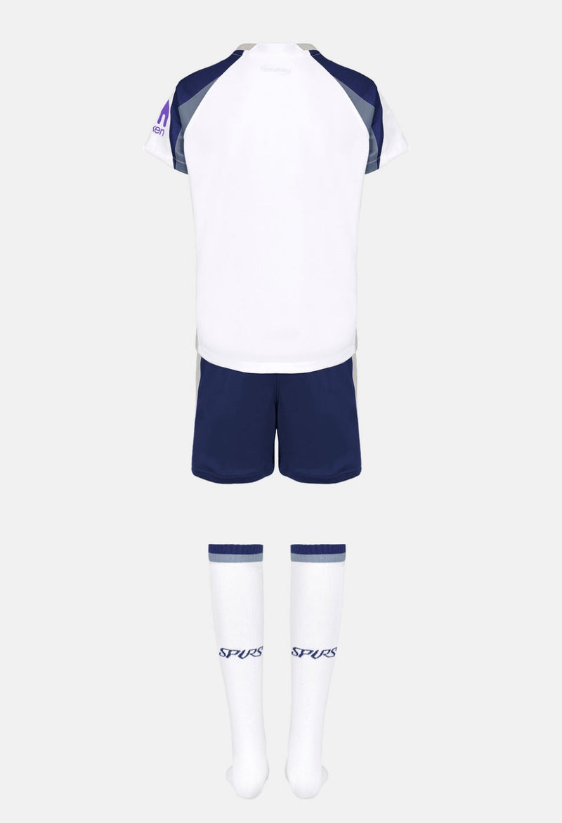 Camiseta y Pantalones Cortos para Niños Tottenham Hotspur Home 25/26 - Con medias