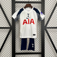 Camiseta y Pantalones Cortos para Niños Tottenham Hotspur Home 25/26