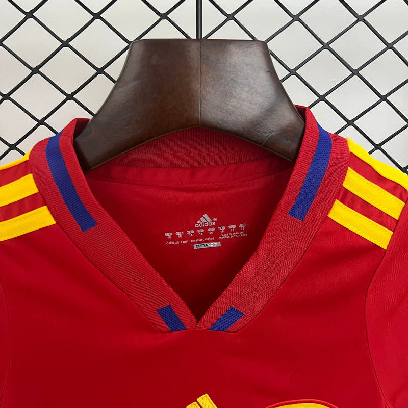 Equipación Selección España Home para Niño retro 2010