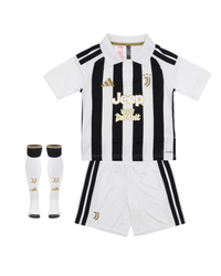 Camisa y Pantalones Cortos para Niños Juventus Home 26/27 - Con Calzettoni