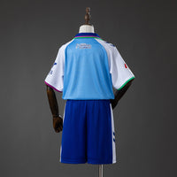 Camisetas y Pantalones Cortos Niños Málaga CF Home 26/27