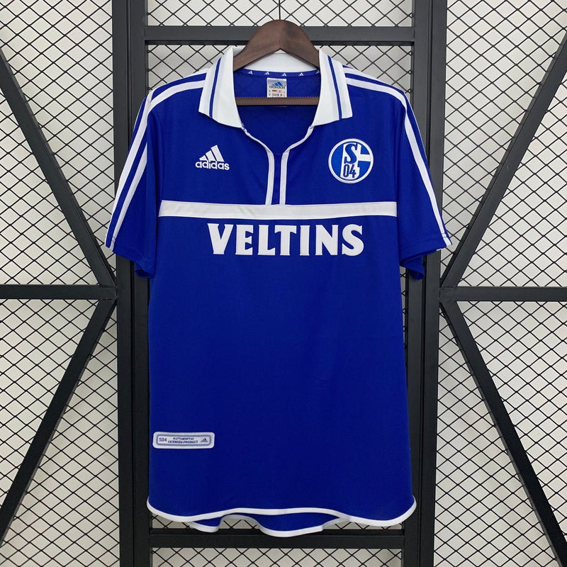 Camiseta Retro Schalke Home 01/02