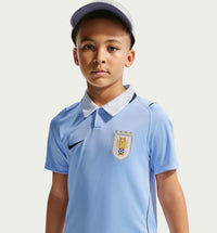 Camisa e Pantalones Cortos para Niño Uruguay Home 26/27