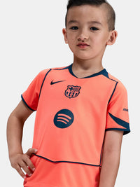 Camisa e Pantalones Cortos para Niño FC Barcelona Third 25/26 - Con Medias