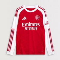 Camiseta Arsenal Home 25/26 - Manga Larga
