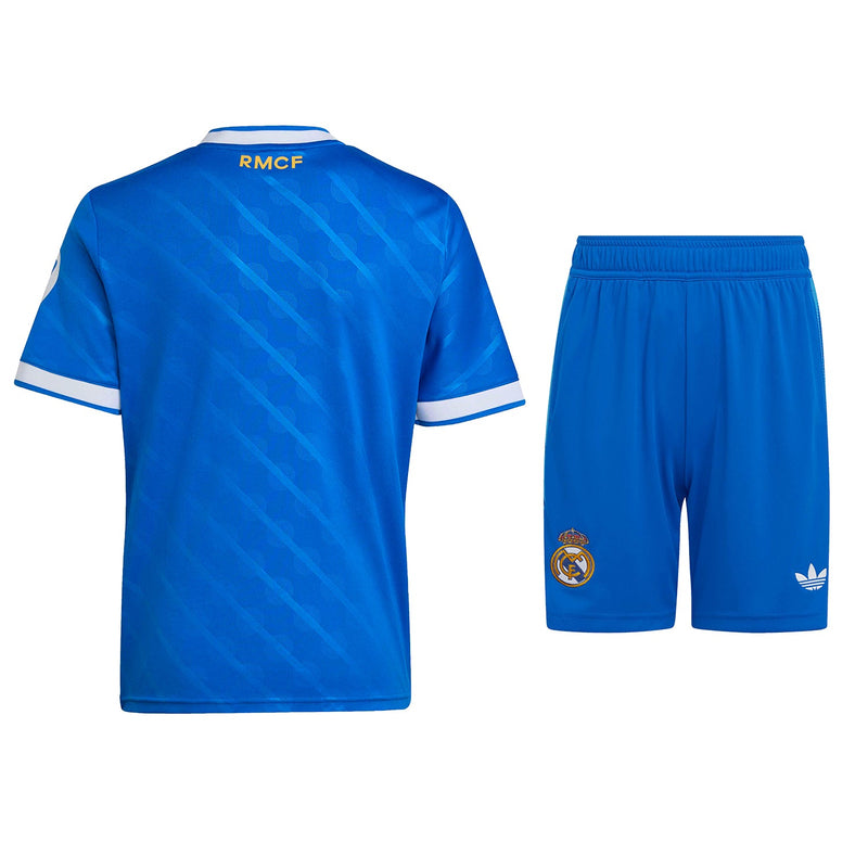 Camiseta y Pantalones Cortos Niños Real Madrid Third 25/26
