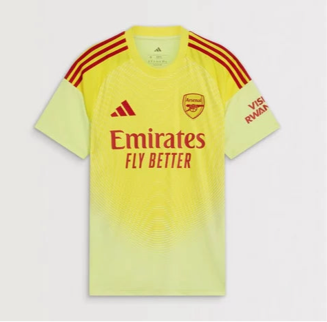 Camiseta de portero del Arsenal 25/26