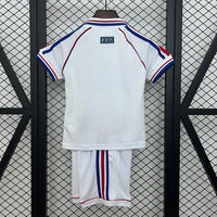 Camisa e Pantalones Cortos para Niño Retro Francia Away 1998